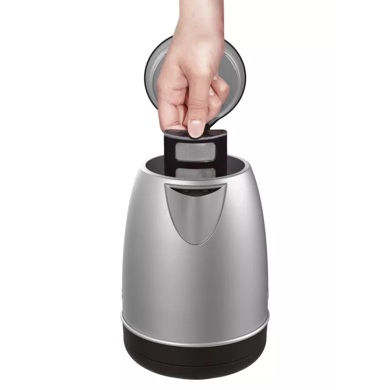 Tefal KI280D electric kettle 1.7 L 2400 W Black, Stainless steel