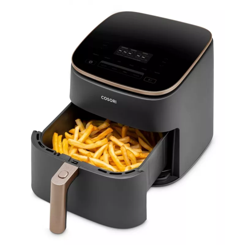 Cosori Turbo Blaze Chef Edition Single 6 L Stand-alone 1725 W Hot air fryer Black, Pink gold