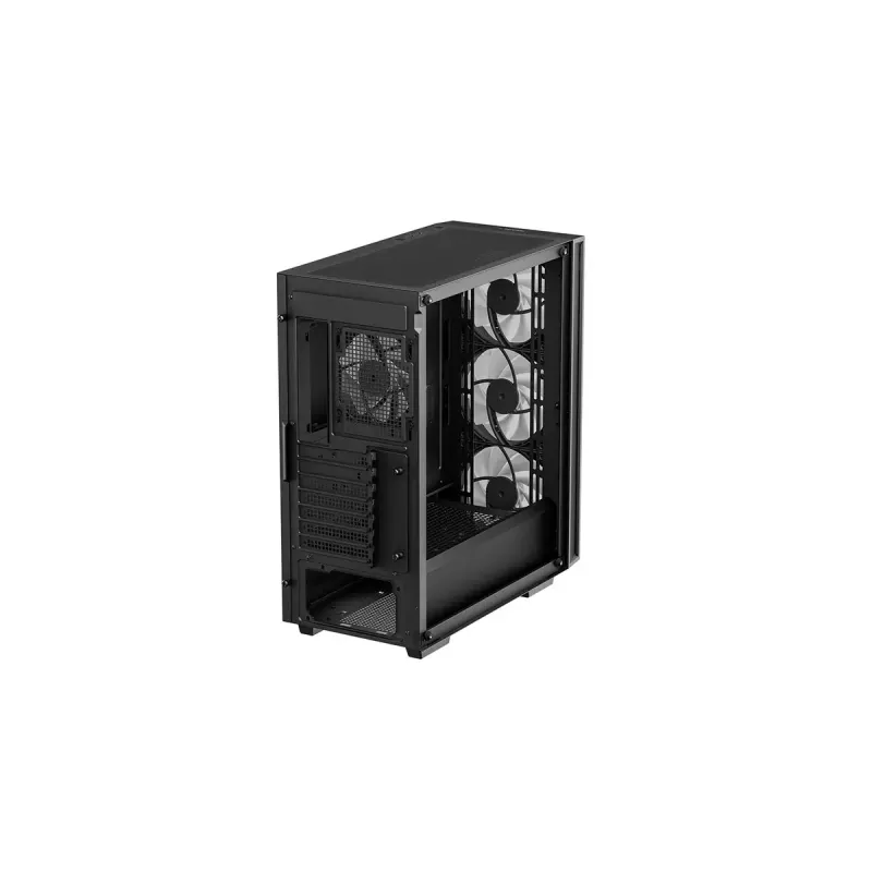 PC case DeepCool MATREXX55 V4 C Midi Tower Black — tempered glass, ATX/microATX support, USB-C, max GPU 370mm