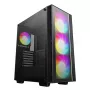 PC case DeepCool MATREXX55 V4 C Midi Tower Black — tempered glass, ATX/microATX support, USB-C, max GPU 370mm