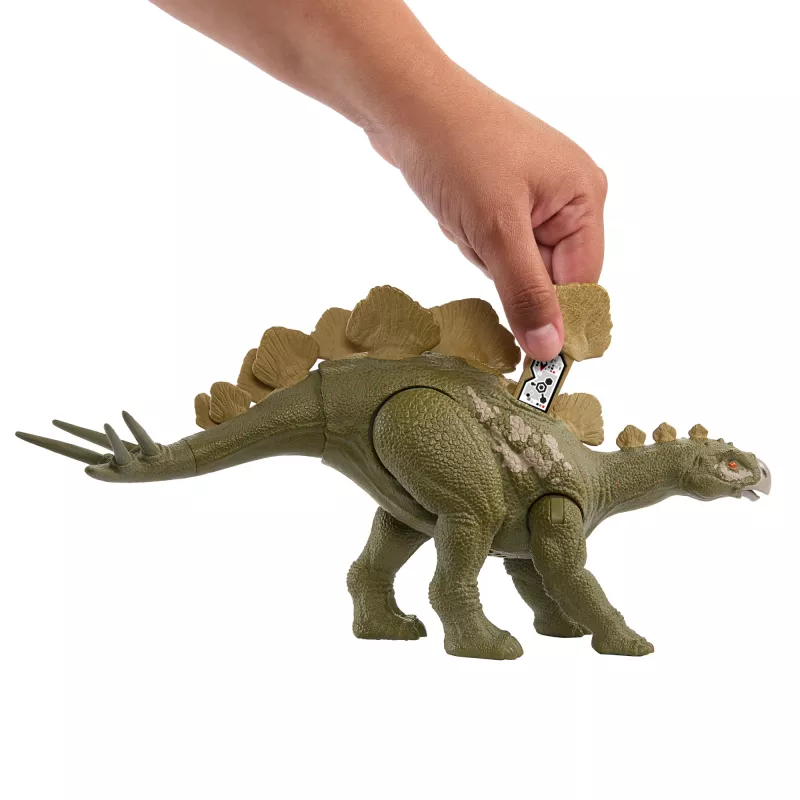 Collectible action figure Mattel Jurassic World WILD ROAR Hesperosaurus