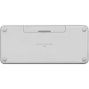 Logitech Pebble Keys 2 K380s Keyboard Universal RF Wireless Bluetooth QWERTY Danish Finnish Norwegian Swedish White