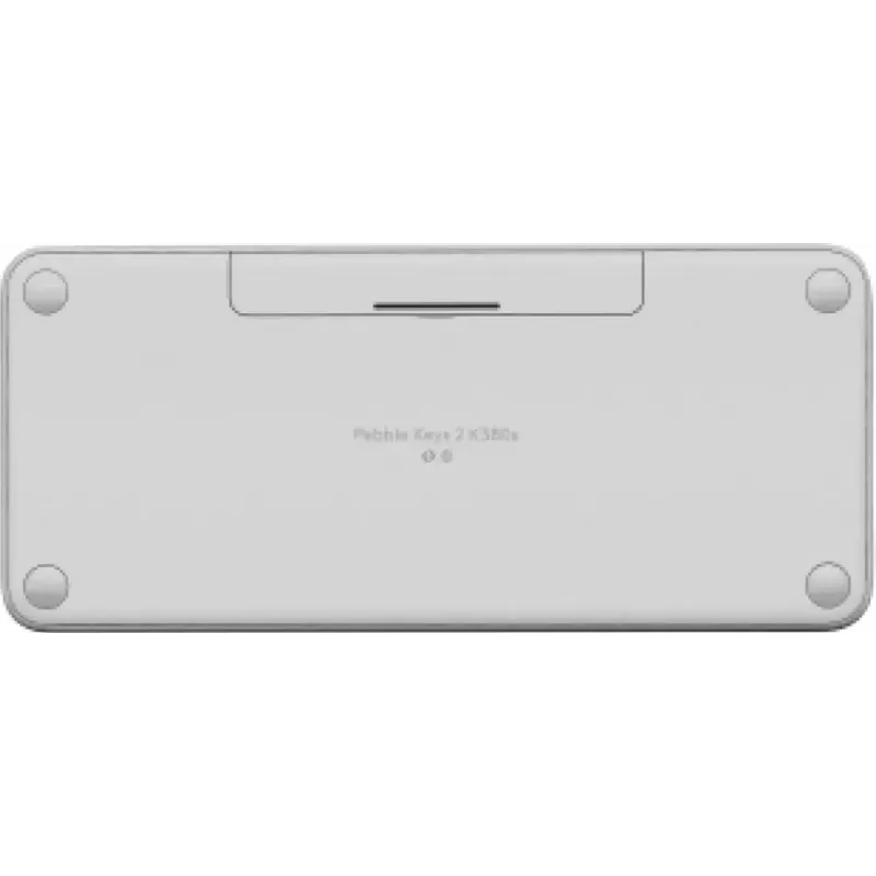 Logitech Pebble Keys 2 K380s Keyboard Universal RF Wireless Bluetooth QWERTY Danish Finnish Norwegian Swedish White