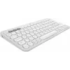 Logitech Pebble Keys 2 K380s Keyboard Universal RF Wireless Bluetooth QWERTY Danish Finnish Norwegian Swedish White