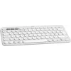 Logitech Pebble Keys 2 K380s Keyboard Universal RF Wireless Bluetooth QWERTY Danish Finnish Norwegian Swedish White