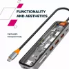 Canyon DS-13 USB Type-C Hub 5000 Mbit/s HDMI USB 3.2