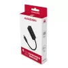 Axagon HUE-M1C 4x USB 3.2 Gen 1 MINI hub, metal, 20cm USB-C cable