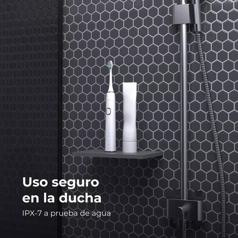 Sonic Electric Toothbrush AENO DB5 White 5 Modes Wireless Charging