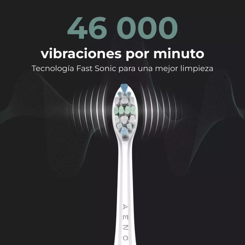 Sonic Electric Toothbrush AENO DB5 White 5 Modes Wireless Charging