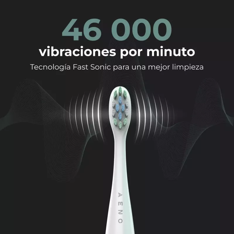 Sonic Electric Toothbrush AENO DB1S White 4 Modes 46000rpm