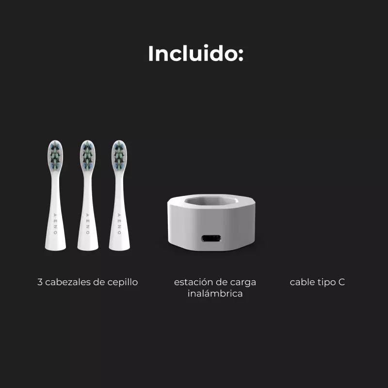 Sonic Electric Toothbrush AENO DB1S White 4 Modes 46000rpm