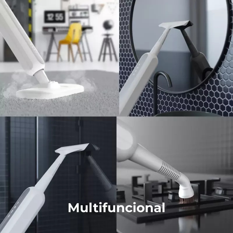 Steam mop AENO SM2 0.275 L Grey White 3 bar 25 g/min