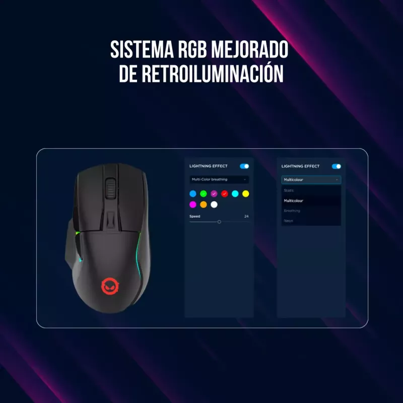 Mouse Lorgar Jetter 357 Gaming Optical Right-hand