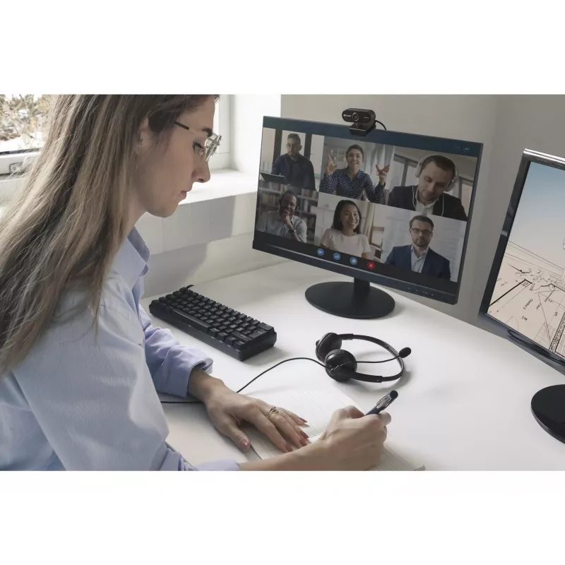Sandberg USB Office Headset Saver, Wired, Calls/Music, 20 - 20000 Hz, 150 g, Headset, Black