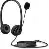 HP Stereo USB Headset G2, Wired, Office/Call center, 90 g, Headset, Black