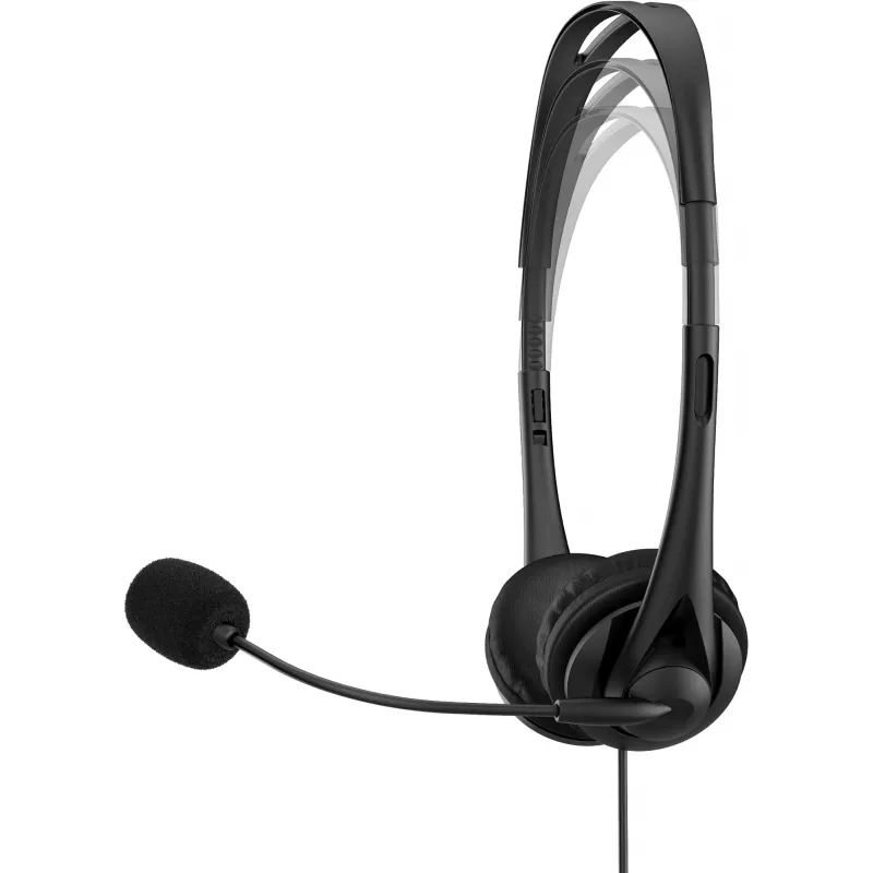 HP Stereo USB Headset G2, Wired, Office/Call center, 90 g, Headset, Black