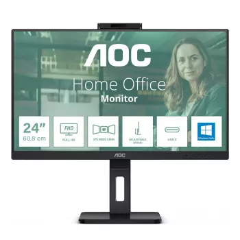 AOC 24P3CW computer monitor 60.5 cm (23.8 inch) 1920 x 1080 pixels Full HD LED Black