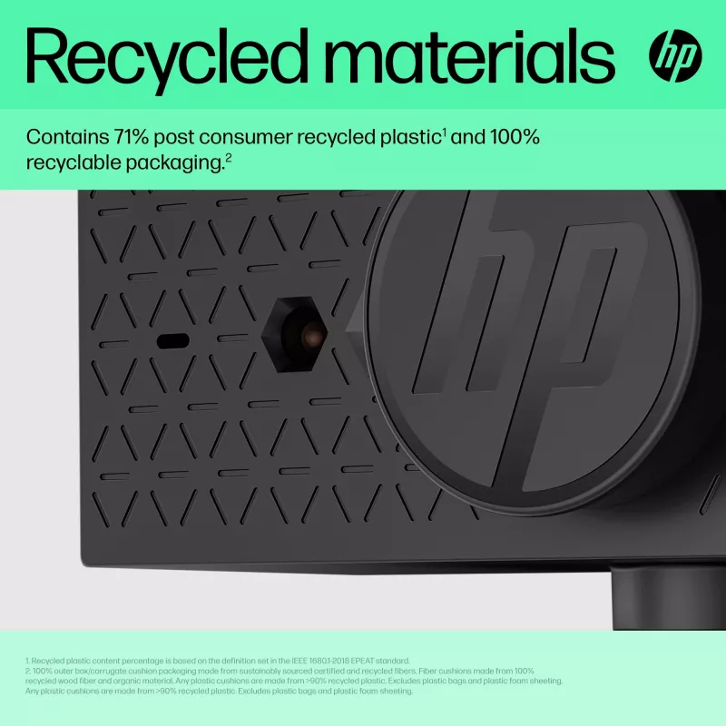 HP 625 FHD Webcam, 4 MP, 1920 x 1080 pixels, Full HD, Business, USB, Black