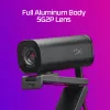 HyperX Vision S Webcam, Black, Windows 10, Windows 11, Mac OS X 10.10 Yosemite, MacOS, ChromeOS, 45 mm, 93.3 mm