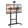 Techly ICA-TR45 TV cabinet/entertainment center 2 shelves