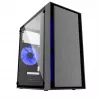 Computer case Gembird CCC-FORNAX-960B Midi Tower Black
