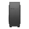 PC case GEMBIRD Fornax 160 Mini Tower — black, SPCC, supports ITX/mATX/ATX, 1×3.5 inch + 3×2.5 inch bays, 7 expansion slots, 445×185×390 mm