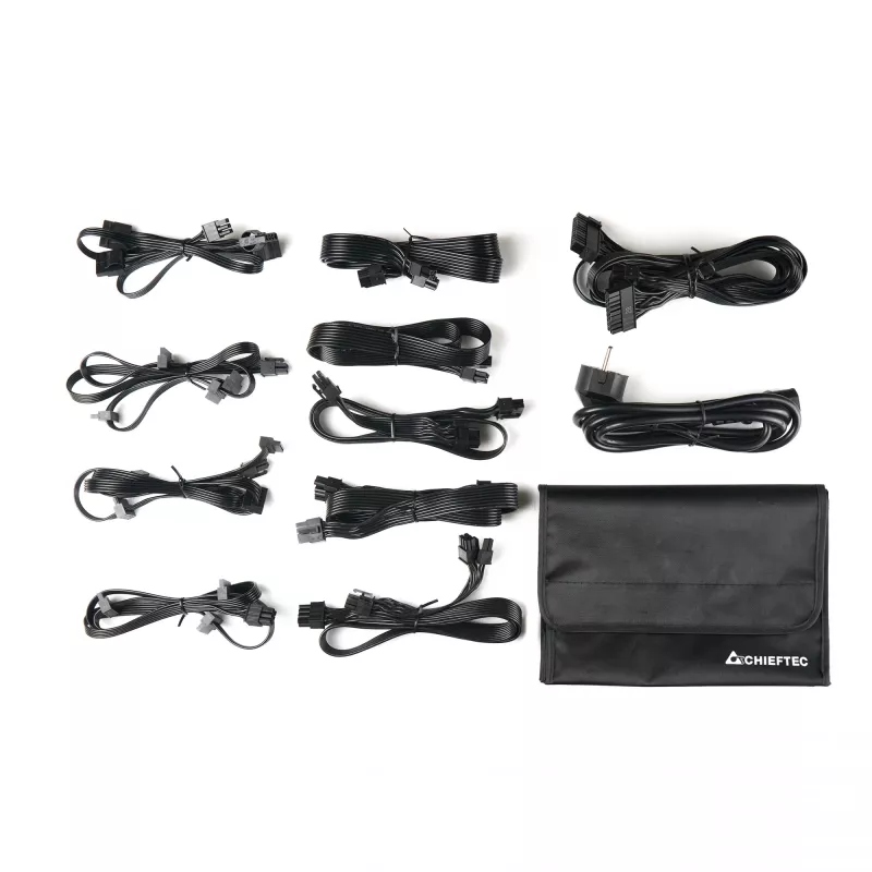 Chieftec Polaris PPS-850FC power supply unit 850 W 20+4 pin ATX ATX Black