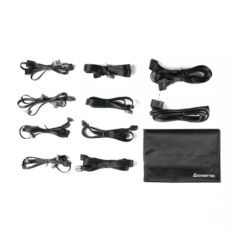 Chieftec Polaris PPS-850FC power supply unit 850 W 20+4 pin ATX ATX Black