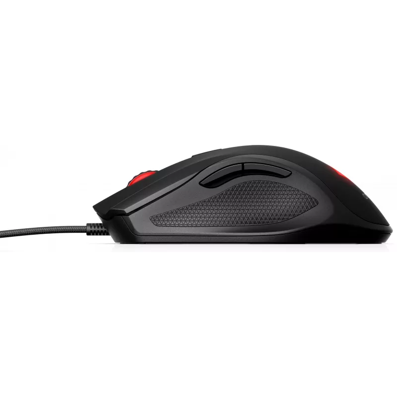 HP OMEN Vector Mouse, Right-hand, IR LED, USB Type-A, 16000 DPI, 1 ms, Black