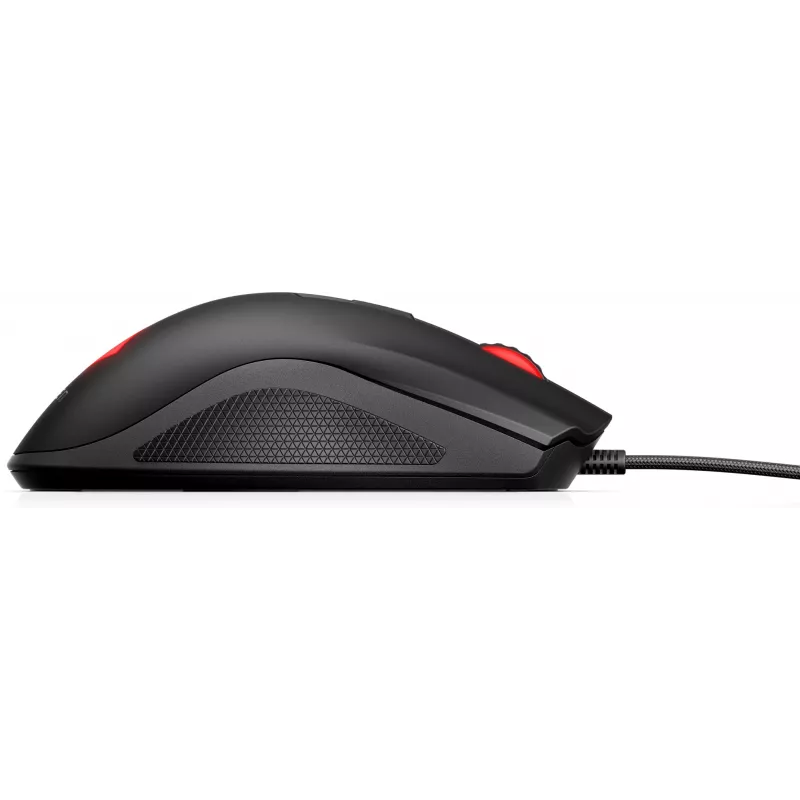 HP OMEN Vector Mouse, Right-hand, IR LED, USB Type-A, 16000 DPI, 1 ms, Black