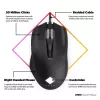 HP OMEN Vector Mouse, Right-hand, IR LED, USB Type-A, 16000 DPI, 1 ms, Black