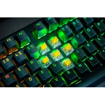 Razer BlackWidow V4 Pro Keyboard Gaming USB QWERTY US International Black Mechanical RGB LED