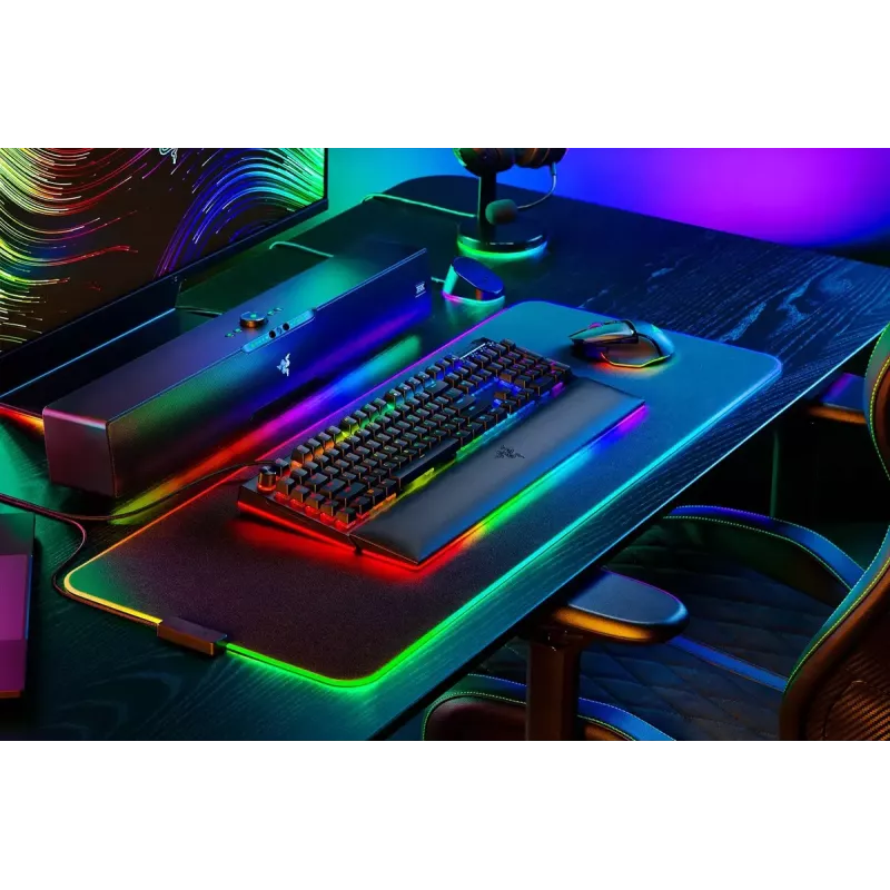 Razer BlackWidow V4 Pro Keyboard Gaming USB QWERTY US International Black Mechanical RGB LED