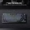 Mechanical Gaming Keyboard Corsair K65 PLUS WIRELESS RGB Wireless USB Black
