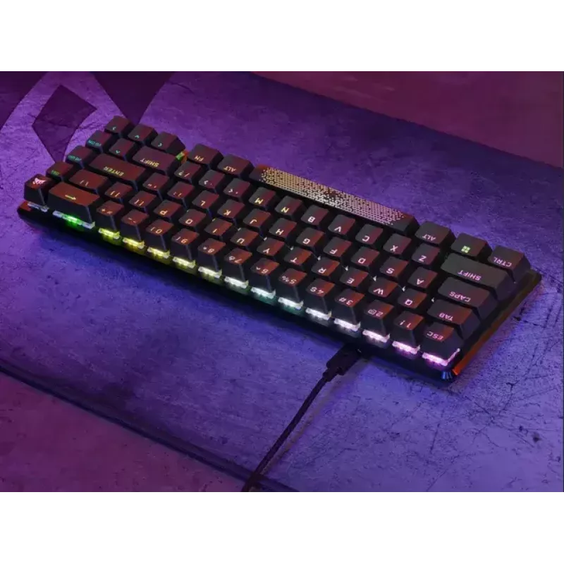 Corsair K65 PRO MINI Keyboard Gaming USB QWERTY English Black 65% RGB