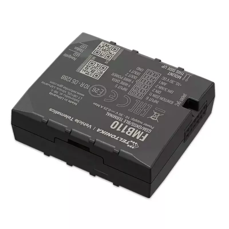 GPS tracker Teltonika FMB110 Car Black Dust resistant 0.128GB