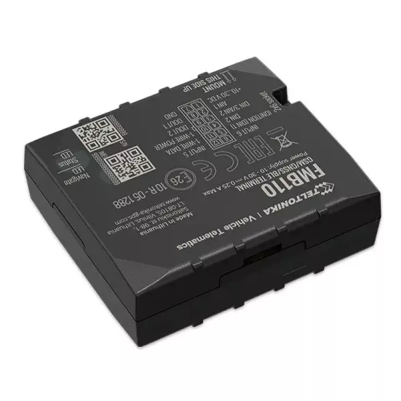GPS tracker Teltonika FMB110 Car Black Dust resistant 0.128GB