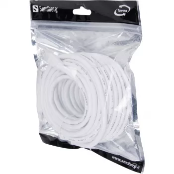 Network Cable Sandberg UTP Cat6 10m RJ-45 White