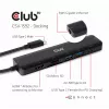 CLUB3D USB type C 7in1 Hub HDMI 4K60Hz SD TF Card slot 2x USB Type A USB Type C PD RJ45 Works with Thunderbolt 3