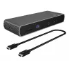 ICY BOX IB-DK8801-TB4 Wired Thunderbolt 4 Anthracite, Black