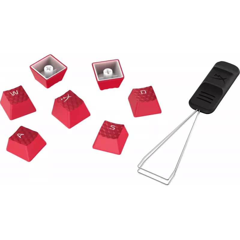 HyperX Rubber Keycaps - Gaming Accessory Kit - Red (US Layout)