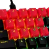 HyperX Rubber Keycaps - Gaming Accessory Kit - Red (US Layout)