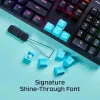 HyperX Rubber Keycaps - Gaming Accessory Kit - Red (US Layout)