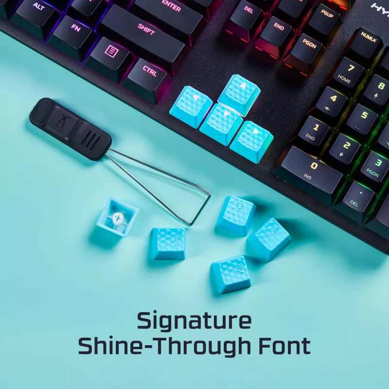 HyperX Rubber Keycaps - Gaming Accessory Kit - Red (US Layout)