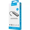 Sandberg USB-C Dock HDMI + 2xUSB-A + 2xUSB-C + PD100W, Wired, USB 3.2 Gen 1 (3.1 Gen 1) Type-C, 100 W, Aluminium, 4K Ultra HD, 3840 x 2160 pixels