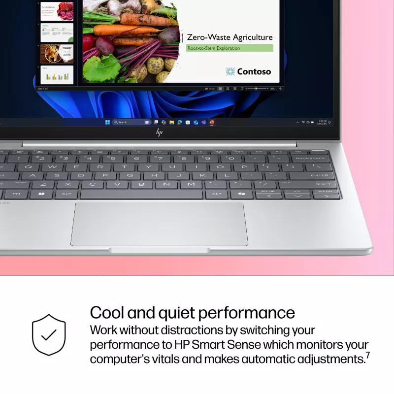 HP EliteBook 8 G1i AI PC Intel Core Ultra 7 255U Laptop 33.8 cm (13.3 inch) WUXGA 32 GB LPDDR5x-SDRAM Wi-Fi 7 (802.11be) Windows 11 Pro