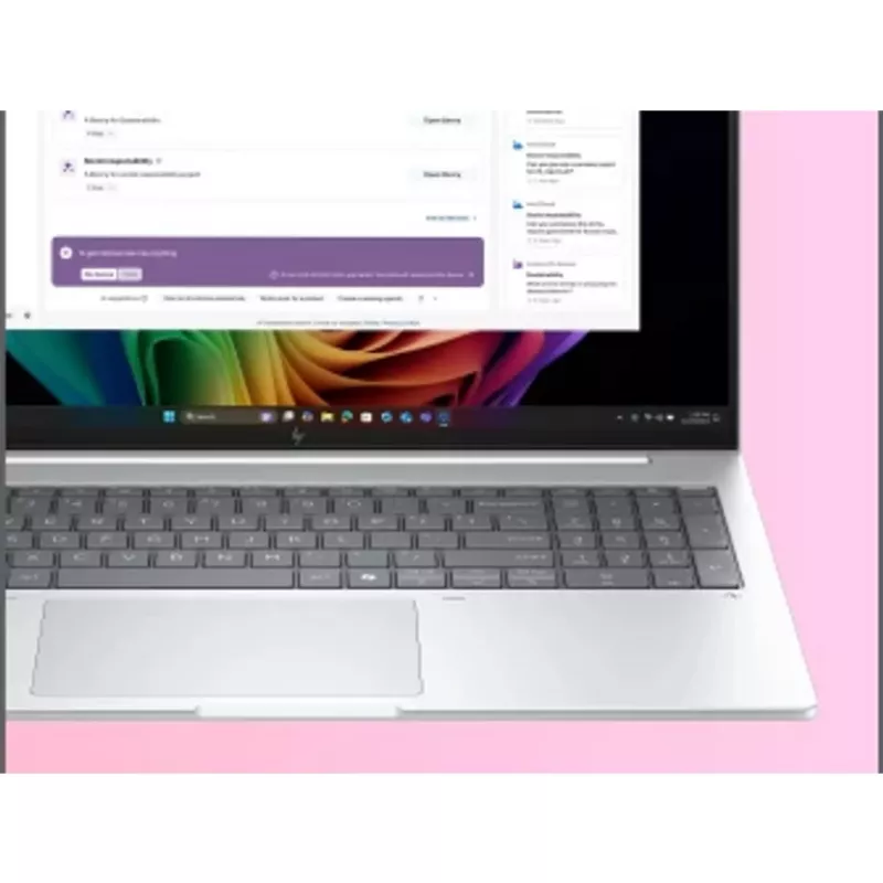 Laptop HP EliteBook 8 G1a Next Gen AI Copilot+ AMD Ryzen AI 5 340 16 inch WUXGA 24 GB DDR5 512 GB SSD Wi‑Fi 7 Windows 11 Pro Silver