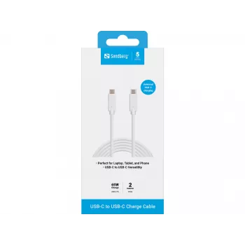 USB-C Charge Cable Sandberg 136-17 2M 65W