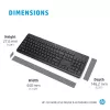 Wireless Mouse and Keyboard Combo HP 230 Full-size Black