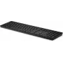 HP 455 Programmable Wireless Keyboard, Full-size (100%), Wireless, RF Wireless, Membrane, Black